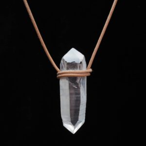 Lemurian Crystal pendant (large)