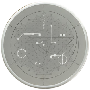 Transmitter Tag white 80MM